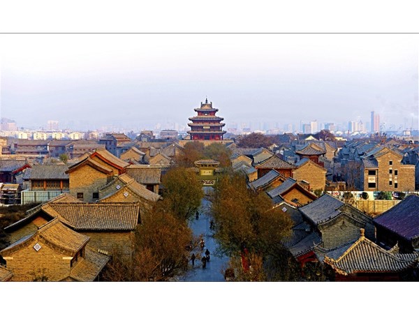 聊城光岳樓：黃鶴、岳陽亦當望拜